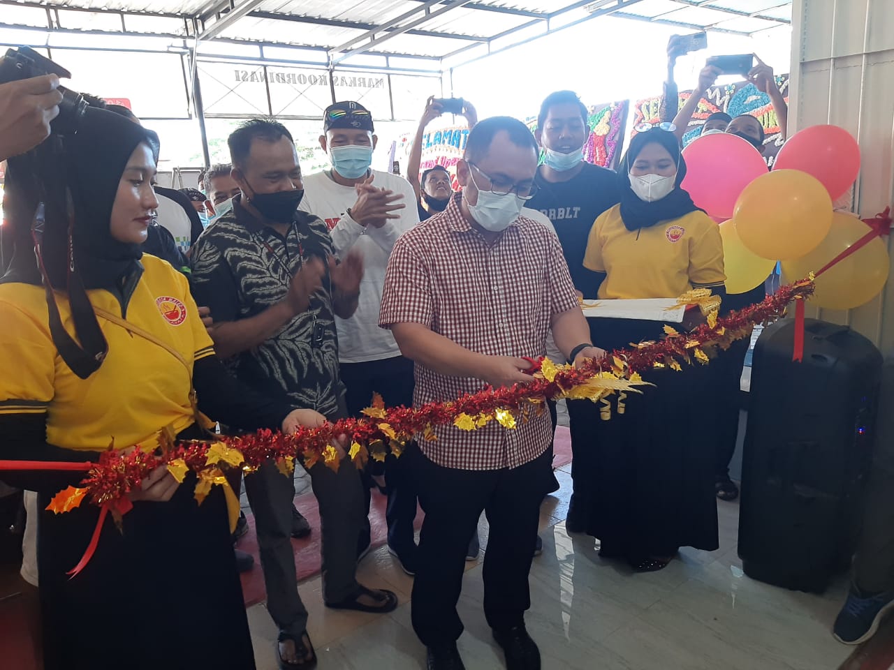 Pallubasa Maleo Hadir di Mamuju, Anggota DPR RI Gunting Pita untuk Meresmikan